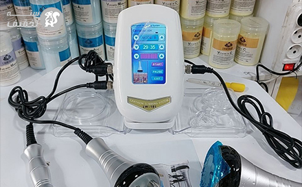 دستگاه آر اف کویتیشن 3 هندپیس لاغری و لیفت رومیزی